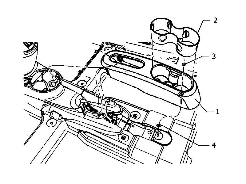 70504-010 SHAFT TUNNEL CONSOLE