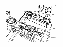 70504-010 SHAFT TUNNEL CONSOLE