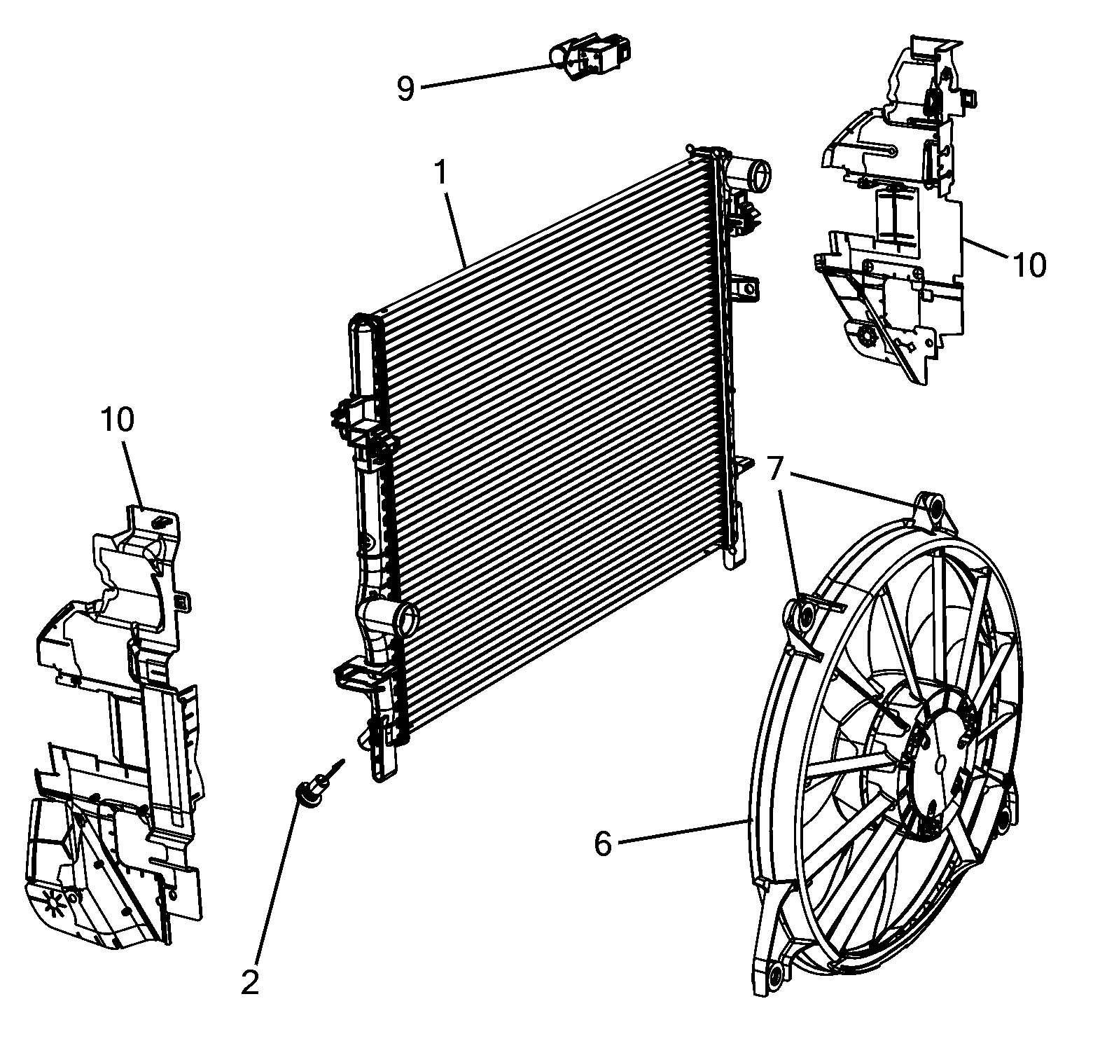 10401-010 RADIATOR
