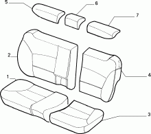 70615/01 REAR SEAT LINING