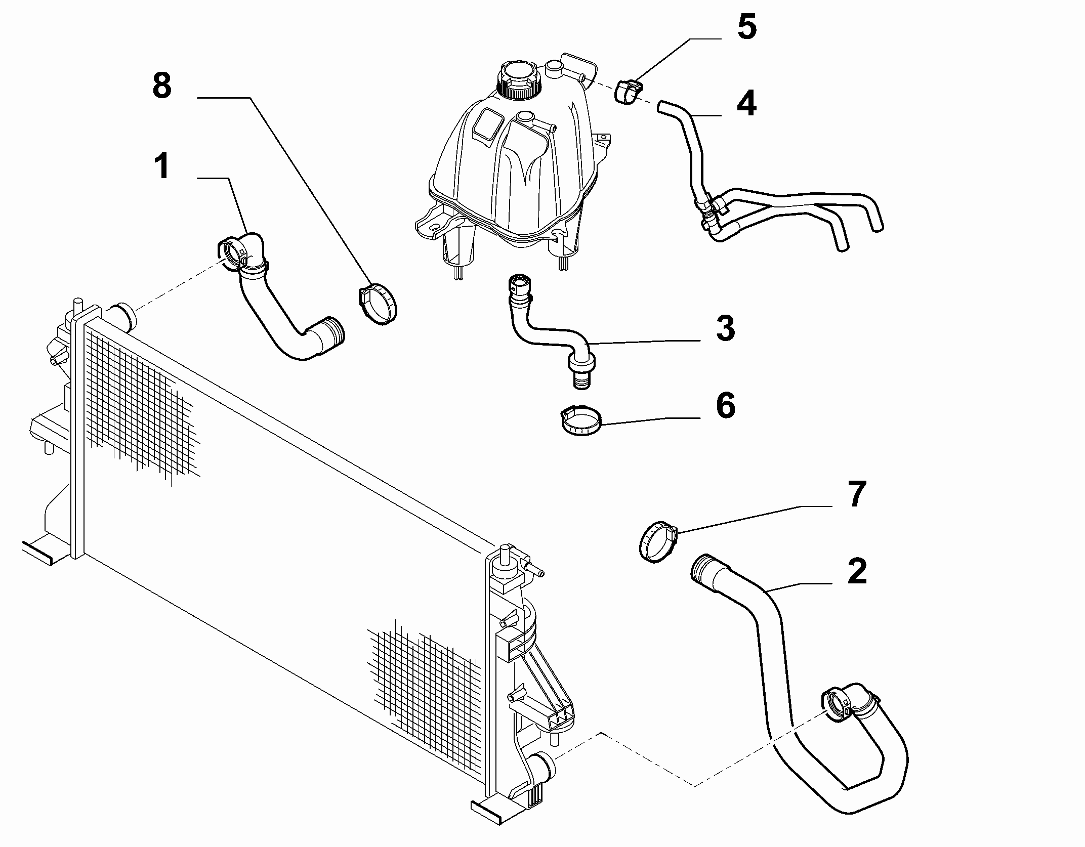 10401-030 RADIATOR PIPING