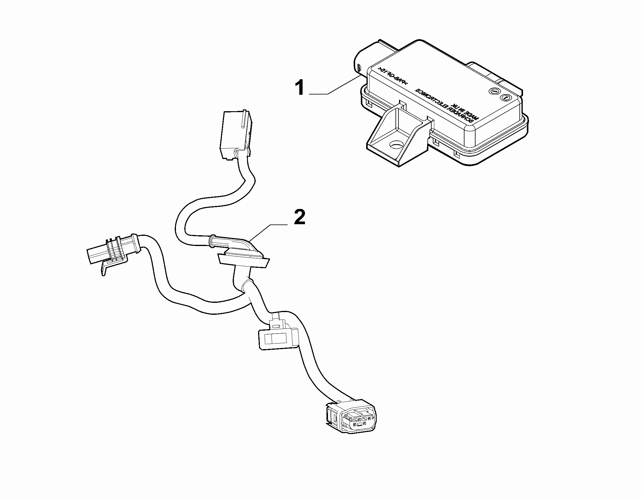 55502-030 REMOTE CONTROL TPMS AND AERIAL