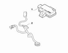 55502-030 REMOTE CONTROL TPMS AND AERIAL