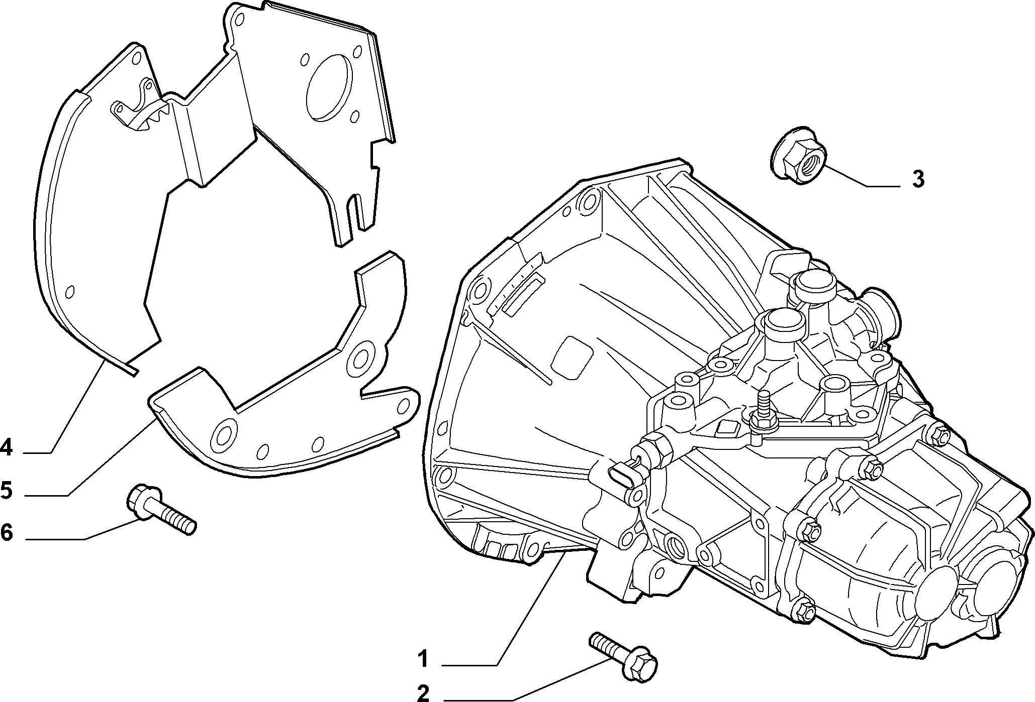 21200-010 GEARBOX AND COVERS