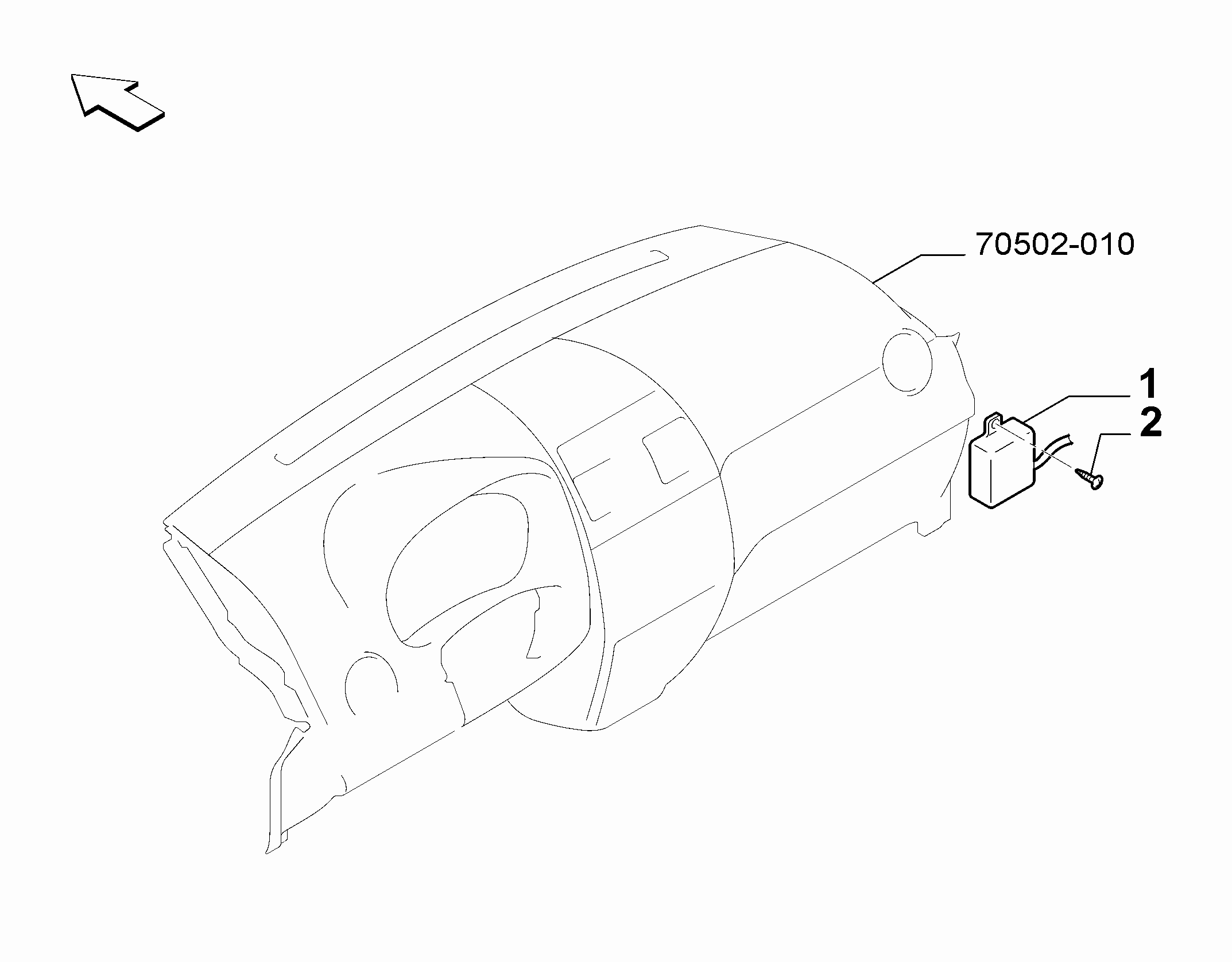 55401-010 FRONT HEADLIGHT