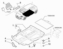 70521-010 PASSENGER SIDE MATS