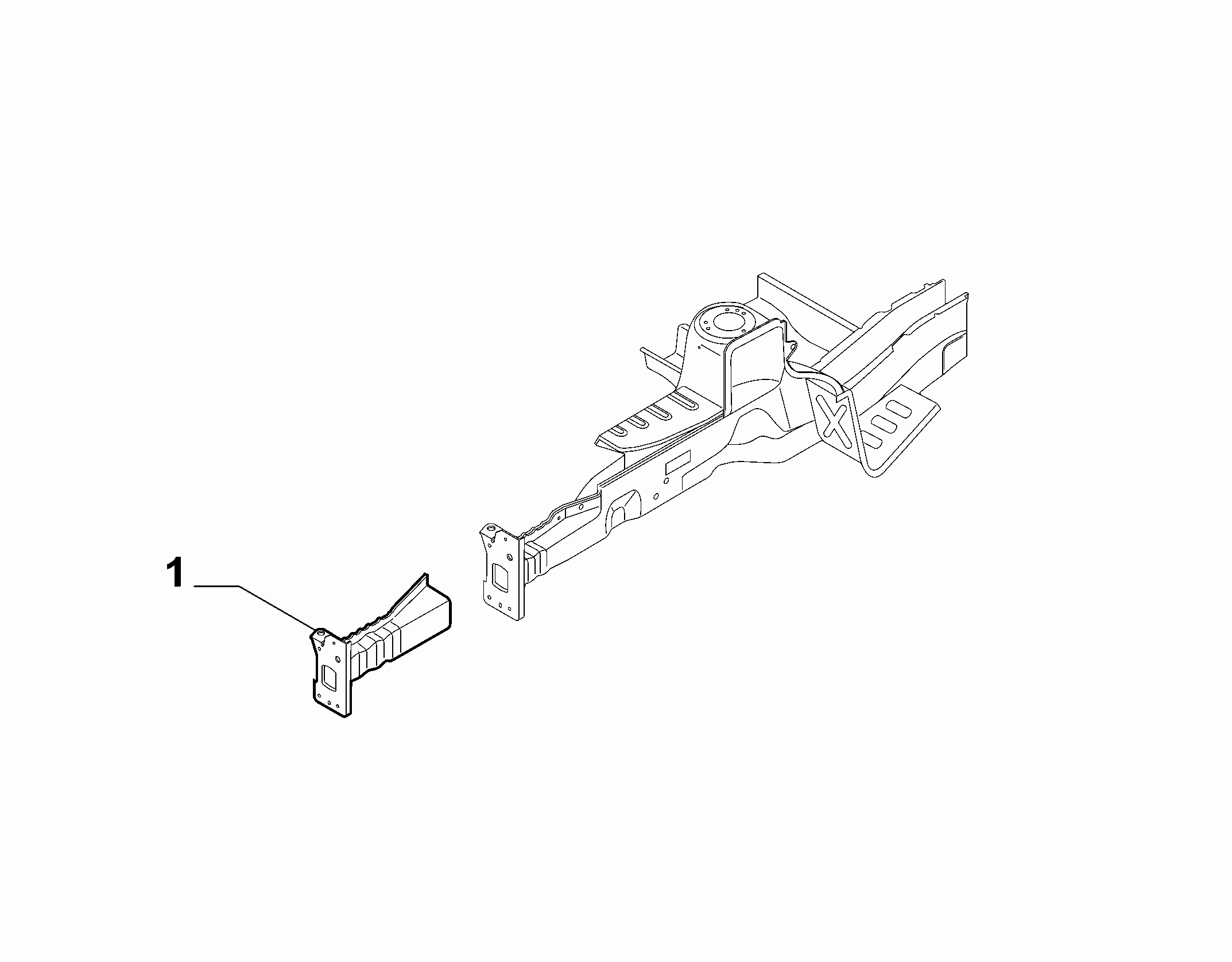 70002-030 STRESSED STRUT