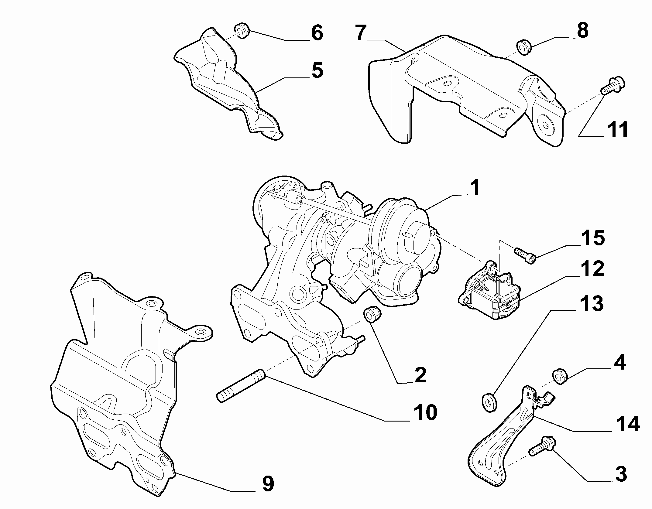 10252-010 TURBOCOMPRESSOR AND PRECATALYSER
