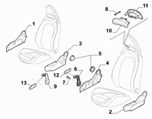 70601-060 FRONT SEAT COVERS