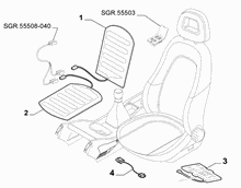 70601-040 ELECTRIC FRONT SEAT DEVICES