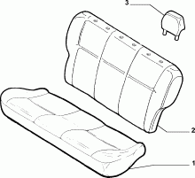 70615/01 REAR SEAT LINING