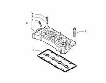 10101-040 UPPER CYLINDER HEADS
