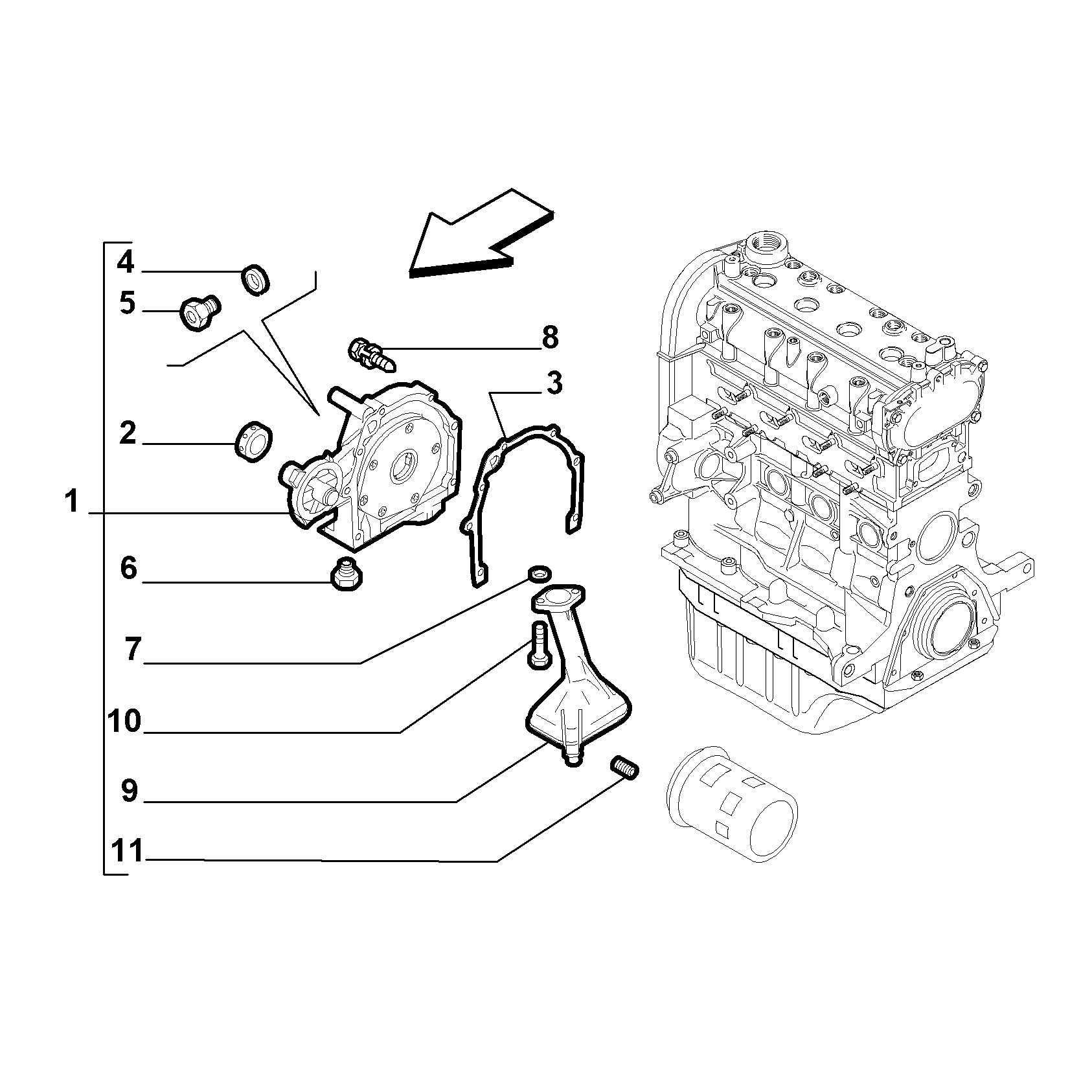 10301-010 OIL PUMP