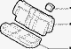 70615/01 REAR SEAT LINING