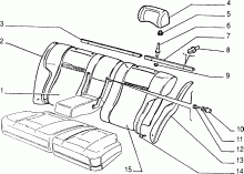 70613/01 REAR SEAT