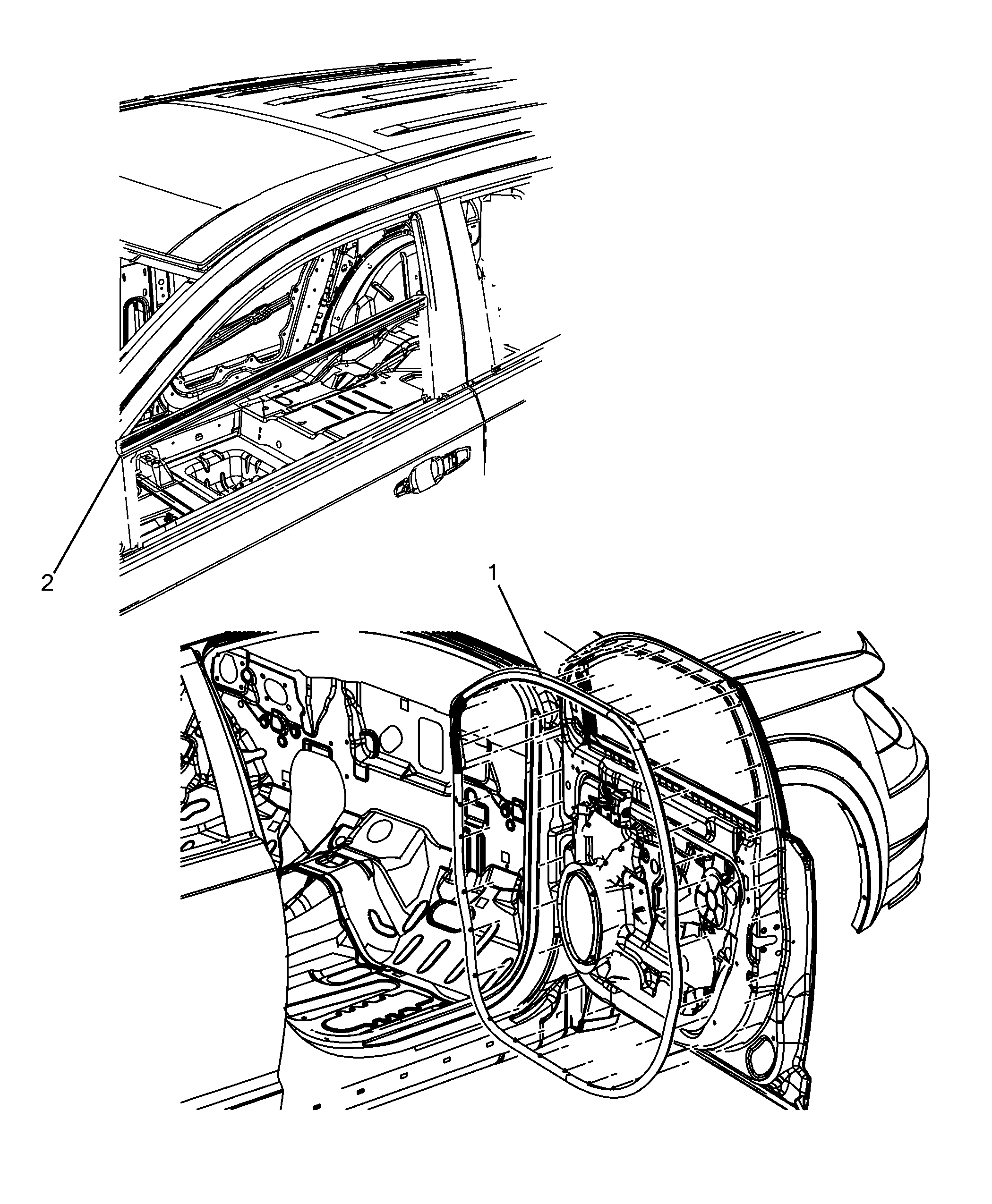70129-080 FRONT DOOR RING GASKET
