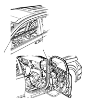 70129-080 FRONT DOOR RING GASKET