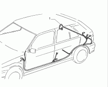 55525/00 ПУЧОК ПРОВОДОВ (ЗАДНЯЯ ЧАСТЬ) 