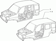 70001/00 СВАРНОЙ КУЗОВ 