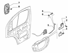 70129-060 FRONT DOOR HANDLE