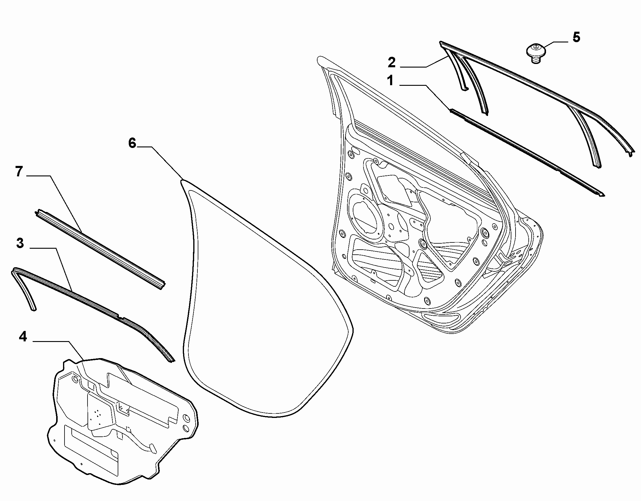 70136-070 REAR DOOR TRIM