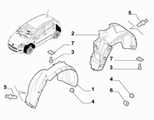 70723-010 WHEEL CARRIAGE COVER
