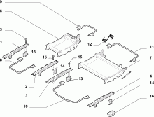 70613/01 REAR SEAT