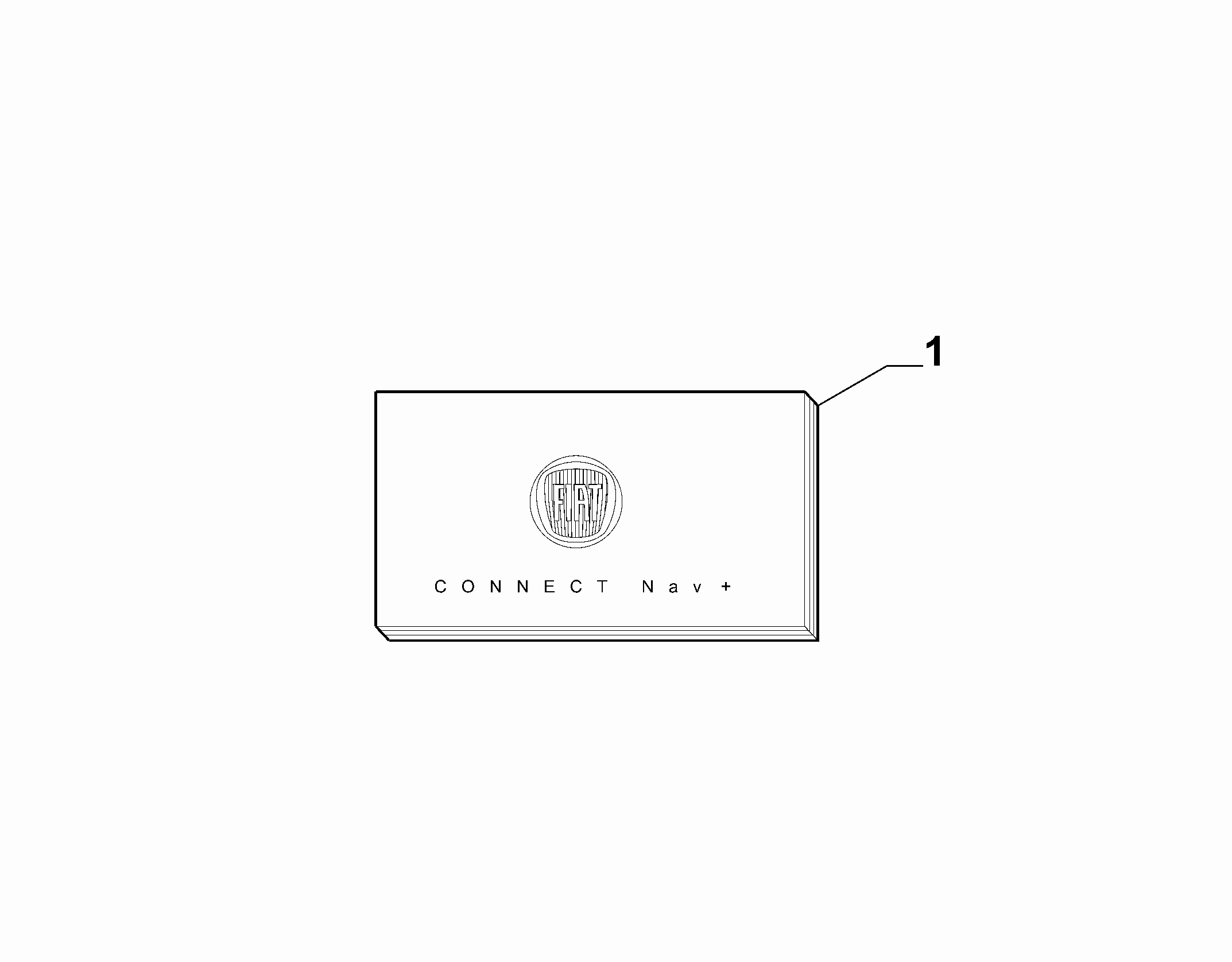 70743-070 CAR RADIO/CONNECT/BLUE&ME BOOKLETS