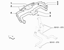50101-060 FRONT AIR DUCT