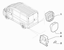 70717-040 TRUNK AIR OUTLET