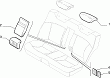 70615/00 REAR SEAT LINING