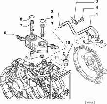 9655831080 АВТОМАТ. КОРОБКА ПЕРЕДАЧ