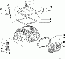7688396 АВТОМАТ. КОРОБКА ПЕРЕДАЧ