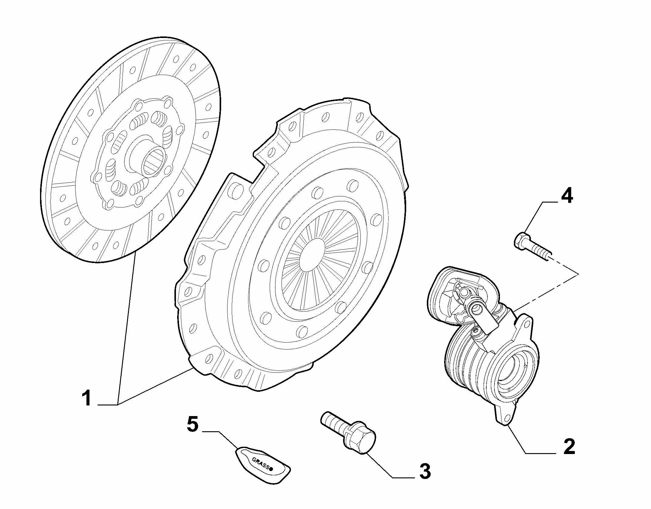 18109-010 CLUTCH KIT