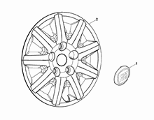 44316-020 WHEEL SILL MOULDING