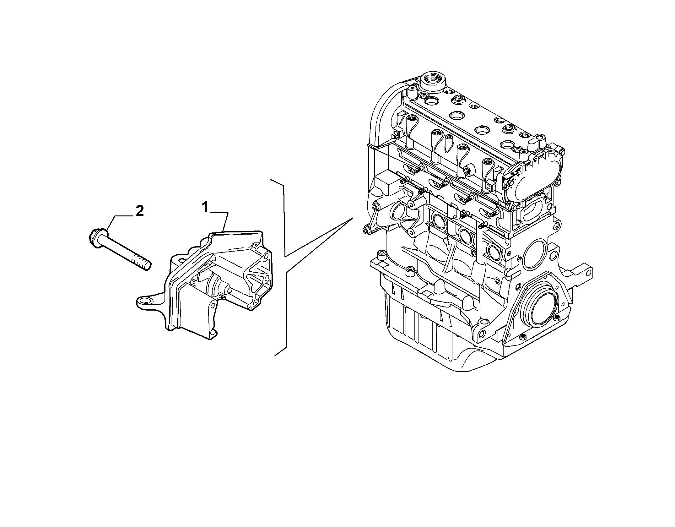 10003-010 ENGINE  SUPPORT