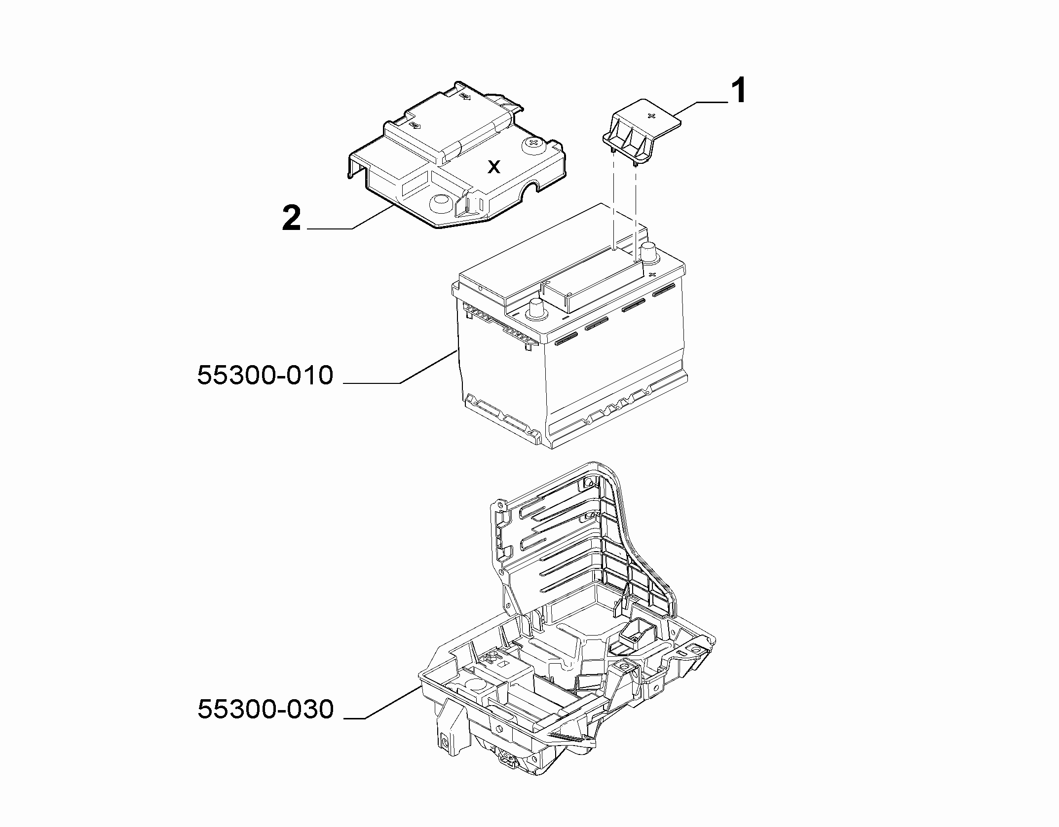 55300-020 BATTERY GUARDS