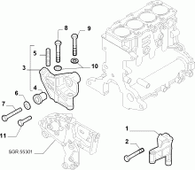 10003-010 ENGINE  SUPPORT
