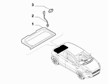 70523-070 PARCEL SHELF
