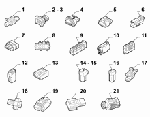 55528-010 CABLE ASSEMBLY CONNECTORS