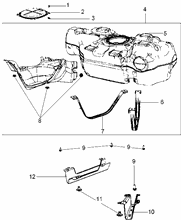 10200-010 ТОПЛИВНЫЙ БАК 