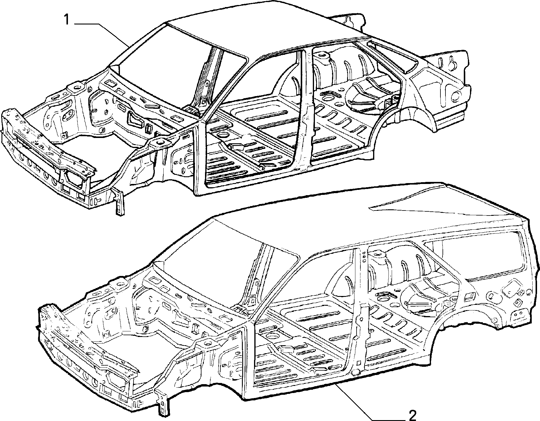 70001/00 СВАРНОЙ КУЗОВ 