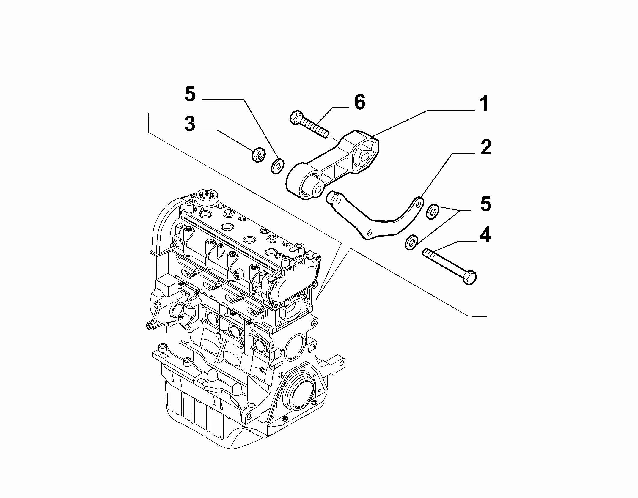 10002-030 AXLE INLET SCREW ANCHOR AND TENSION ROD SUSPENSION