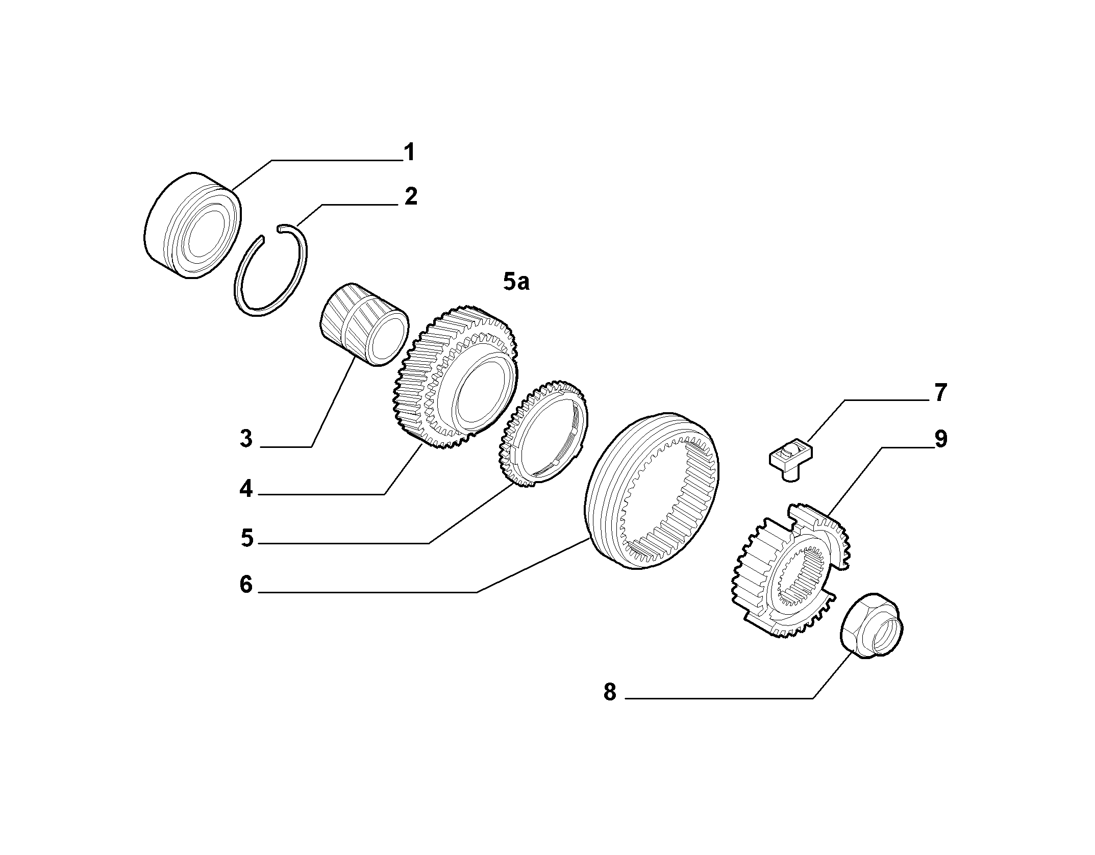 21215-020 GEAR CABLE