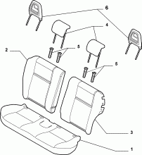 70615/03 REAR SEAT LINING