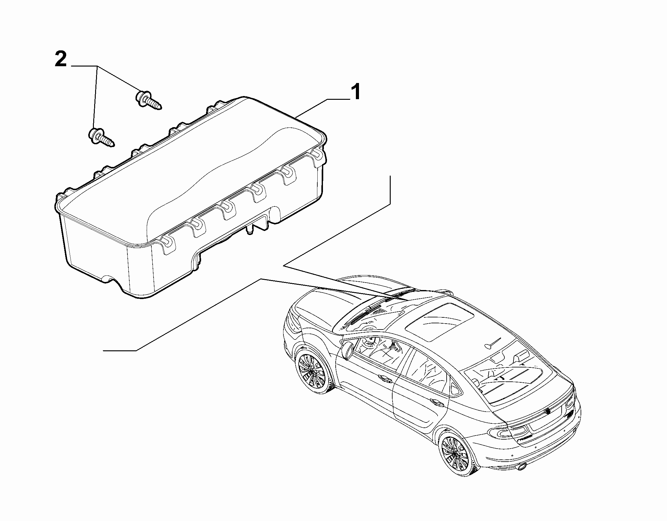 55508-020 PASSENGER AIRBAG