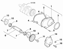 10103-040 COUNTER-ROTATING SHAFT UNIT