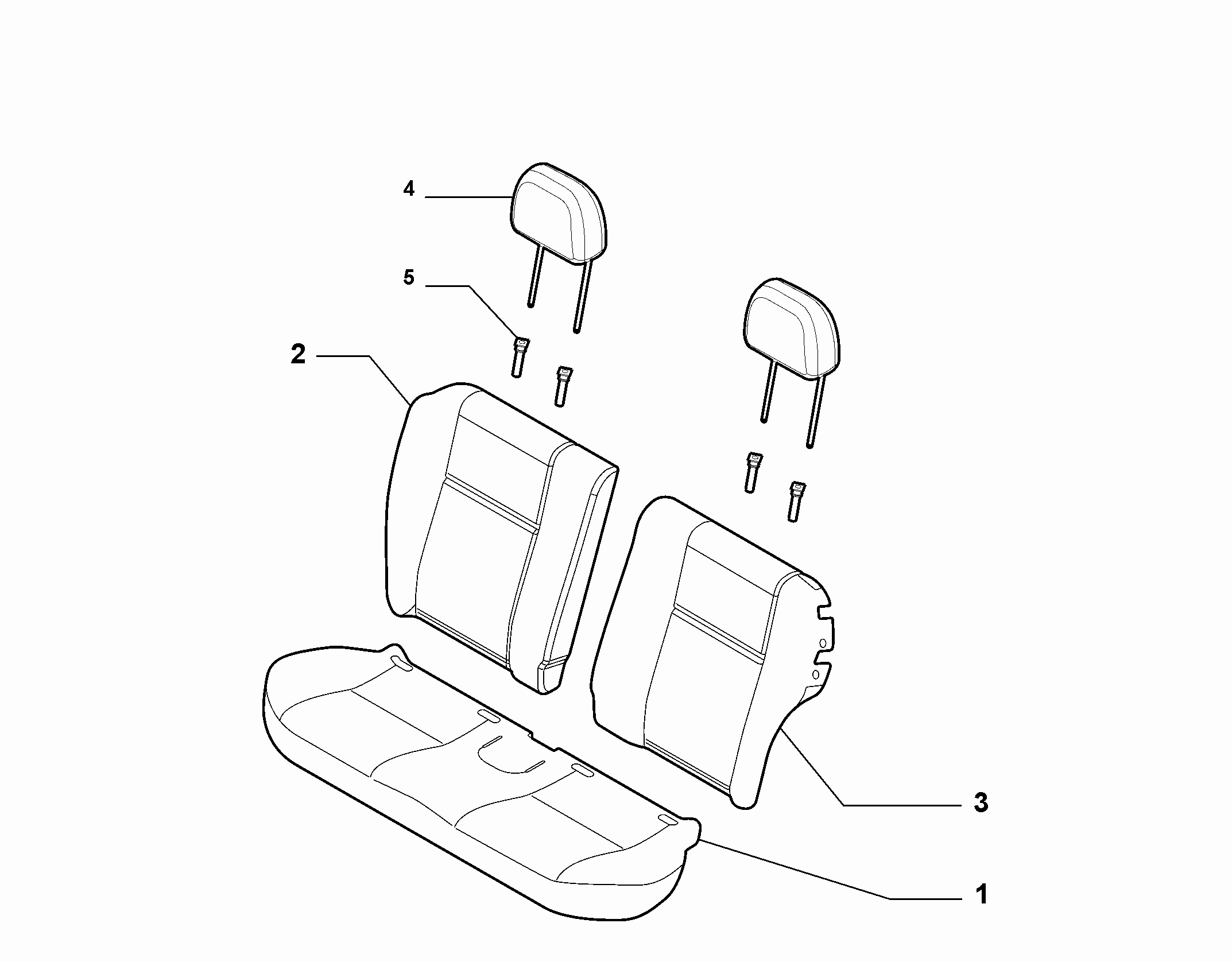 70615/03 REAR SEAT LINING