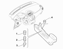 70504-030 ASHTRAY AND ACCESSORIES