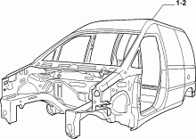 70001/00 СВАРНОЙ КУЗОВ